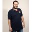 Polo-de-Piquet-Masculina-Plus-Size-Tradicional-com-Patch-Manga-Curta-Azul-Marinho-9952431-Azul_Marinho_1