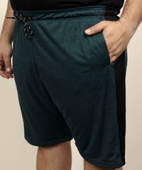 Bermuda-Masculina-Plus-Size-Esportiva-Ace-com-Faixa-Lateral-Verde-Escuro-9953817-Verde_Escuro_4