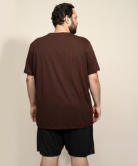 Pijama-Masculino-Plus-Size-Manga-Curta-Marrom-9972819-Marrom_2