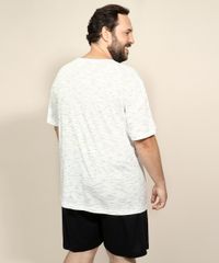 Pijama-de-Piquet-Masculino-Plus-Size-Manga-Curta-Branco-9972817-Branco_2