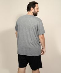 Pijama-Masculino-Plus-Size-Manga-Curta-Cinza-Mescla-9972820-Cinza_Mescla_2