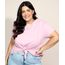 Blusa-Feminina-Plus-Size-Basica-com-No-Manga-Curta-Decote-Redondo-Rosa-9966915-Rosa_1