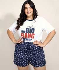 Pijama-Feminino-Plus-Size-The-Big-Bang-Theory-Estampado-Manga-Curta-Branco-9961129-Branco_1
