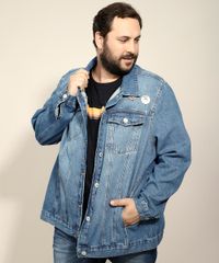 Jaqueta-Jeans-Unissex-Plus-Size-Oversized-com-Estampa-de-Grafite-e-Button-Azul-Medio-9973108-Azul_Medio_2 Jaqueta-Jeans-Unissex-Plus-Size-Oversized-com-Estampa-de-Grafite-e-Button-Azul-Medio-9973108-Azul_Medio_2