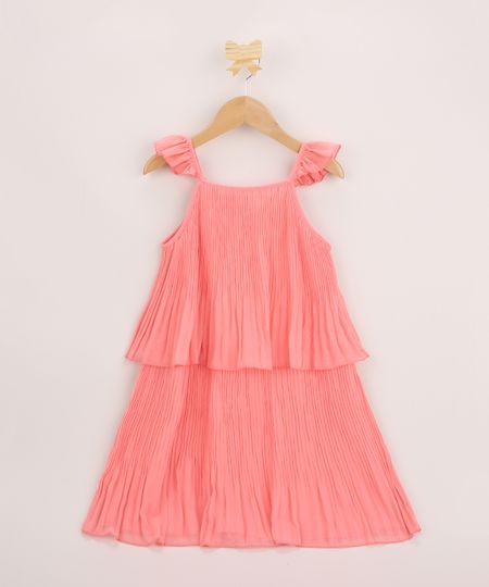 Vestido-Infantil-Plissado-com-Camadas-Alca-com-Babado-Coral-9948555-Coral_1 Vestido-Infantil-Plissado-com-Camadas-Alca-com-Babado-Coral-9948555-Coral_1