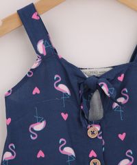 Vestido-Infantil-Estampado-de-Flamingo-com-No-Alca-Media-Azul-Marinho-9964812-Azul_Marinho_3