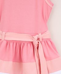 Vestido-Infantil-com-Recortes-e-Faixa-Para-Amarrar-Sem-Manga-Rosa-9969659-Rosa_4