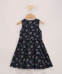 Vestido-Infantil-Amplo-Estampado-de-Arco-Iris-com-Recortes-Sem-Manga-Azul-Marinho-9965052-Azul_Marinho_2