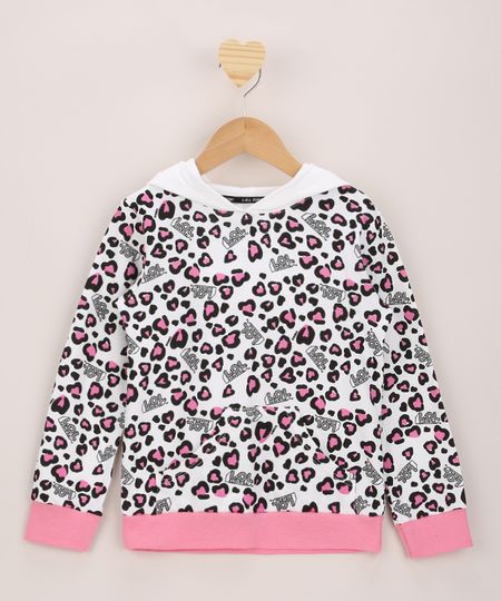 Blusao-de-Moletom-Infantil-LOL-Surprise-Estampado-com-Capuz-e-Laco-Off-White-9956266-Off_White_1