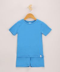 Pijama-Infantil-Canelado-Manga-Curta-Azul-9963230-Azul_1