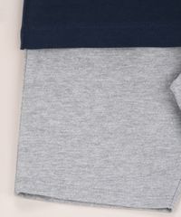 Conjunto-Infantil-de-Camiseta-Pranchas-Manga-Curta-Azul-Marinho---Bermuda-de-Moletom-Cinza-Mescla-9954601-Cinza_Mescla_4
