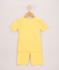 Pijama-Infantil-Canelado-Manga-Curta-Amarelo-9963229-Amarelo_2