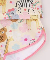 Pijama-Infantil-Estampado-de-Bichos-Manga-Curta-Amarelo-9964005-Amarelo_4