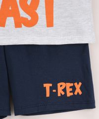 Pijama-Infantil-Raglan-Dinossauro-Manga-Curta-Cinza-Mescla-9955508-Cinza_Mescla_4