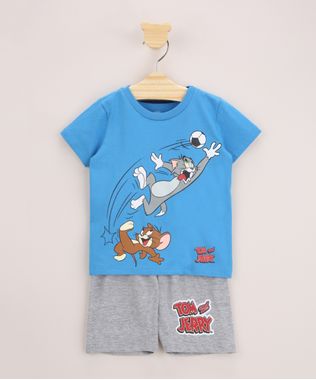 Pijama-Infantil-Tom-e-Jerry-Manga-Curta-Azul-9969735-Azul_1