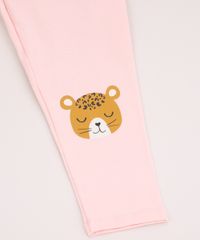 Conjunto-Infantil-de-Blusa-Ampla-Oncinhas-com-Glitter-Manga-Curta-Off-White---Calca-Legging-Rosa-Claro-9970142-Rosa_Claro_4