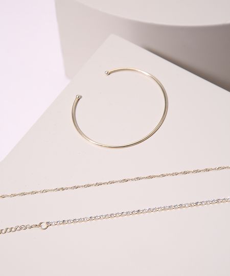 Kit-de-3-Pulseiras-Femininas-com-Strass-Dourado-9972317-Dourado_1