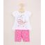 Conjunto-Infantil-de-Blusa-Ampla-Gata-Sereia-com-Glitter-e-Babado-Manga-Curta-Off-White---Bermuda-Estampada-Fundo-do-Mar-Rosa-9967875-Rosa_1