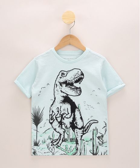 Camiseta-Infantil-Dinossauro-Flocado-Manga-Curta-Verde-9970819-Verde_1