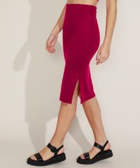 Saia-Feminina-Midi-Canelada-com-Fendas-Rosa-Escuro-9967347-Rosa_Escuro_6 Saia-Feminina-Midi-Canelada-com-Fendas-Rosa-Escuro-9967347-Rosa_Escuro_6