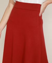 Saia-Feminina-Midi-Evase-Cobre-9973142-Cobre_4