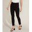 Calca-Feminina-Skinny-Cintura-Alta-Estampada-Floral-com-Cinto-Preta-9948763-Preto_1