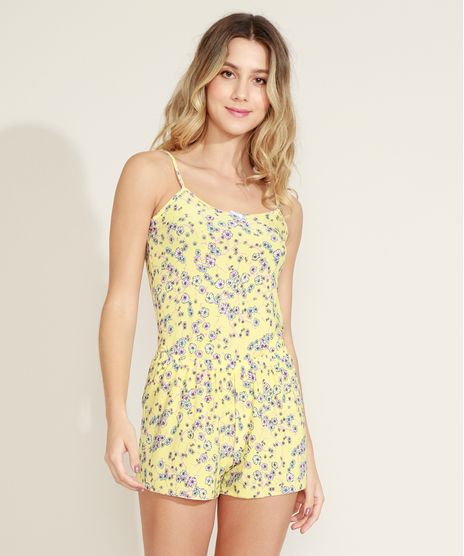 Short-Doll-Feminino-Estampado-Floral-Amarelo-9958856-Amarelo_1