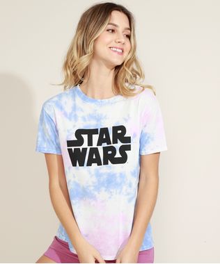 Blusa-Feminina-Star-Wars-Estampada-Tie-Dye-Manga-Curta-Decote-Redondo-Multicor-9970676-Multicor_1