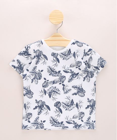 Camiseta-Infantil-Estampada-de-Folhagem-Manga-Curta-Off-White-9963803-Off_White_1