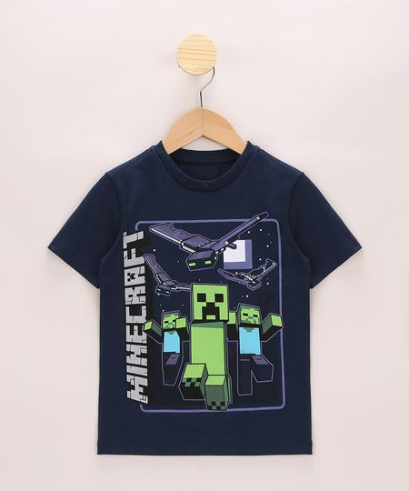 Camiseta-Infantil-Creeper-Minecraft-Manga-Curta-Azul-Marinho-9968781-Azul_Marinho_1