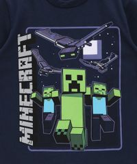 Camiseta-Infantil-Creeper-Minecraft-Manga-Curta-Azul-Marinho-9968781-Azul_Marinho_2