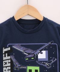 Camiseta-Infantil-Creeper-Minecraft-Manga-Curta-Azul-Marinho-9968781-Azul_Marinho_4