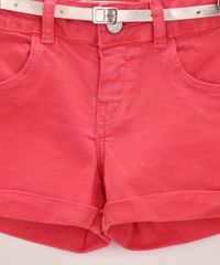 Short-de-Sarja-Infantil-Com-Cinto-Vermelho-9965670-Vermelho_4
