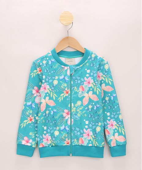 Jaqueta-Bomber-Infantil-Estampada-Floral-Verde-9966549-Verde_1