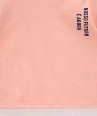 Camiseta-Infantil--Nosso-Futuro-E-Agora--Manga-Curta-Coral-9967058-Coral_4