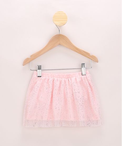 Saia-de-Tule-Infantil-com-Brilho-Rosa-Claro-9967818-Rosa_Claro_1