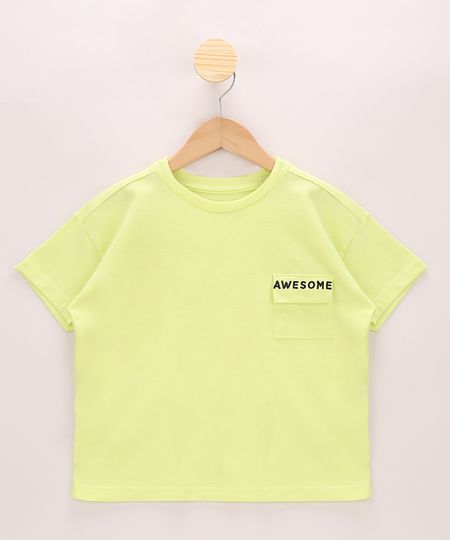 Blusa-Infantil-Ampla-com-Bolso-e-Bordado-Manga-Curta-Verde-Neon-9969183-Verde_Neon_1 Blusa-Infantil-Ampla-com-Bolso-e-Bordado-Manga-Curta-Verde-Neon-9969183-Verde_Neon_1