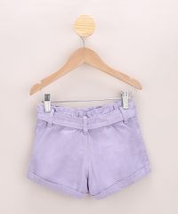 Short-de-Sarja-Infantil-Clochard-com-Faixa-para-Amarrar-Lilas-9970591-Lilas_2