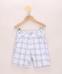 Bermuda-Infantil-Estampada-Xadrez-Off-White-9967453-Off_White_1