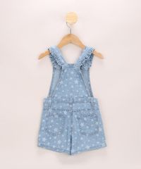 Jardineira-Short-Saia-Jeans-Infantil-Estampada-de-Estrelas-Azul-Claro-9965547-Azul_Claro_2