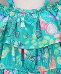 Vestido-Infantil-Midi-Open-Shoulder-Estampado-de-Folhagem-Manga-Curta-Verde-9965255-Verde_3