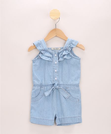 Macaquinho-Jeans-Infantil-com-Babados-Sem-Manga-Azul-Medio-9966133-Azul_Medio_1