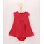 Vestido-Infantil-Texturizado-com-Pregas-e-Laco-Manga-Curta---Calcinha-Vermelho-9967804-Vermelho_1