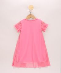 Camisola-de-Tule-Infantil-com-Unicornio-e-Babado-na-Manga-Pink-9968500-Pink_4