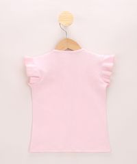 Blusa-Infantil-Frozen-com-Glitter-Manga-Curta-com-Babado-Rosa-Claro-9967479-Rosa_Claro_3