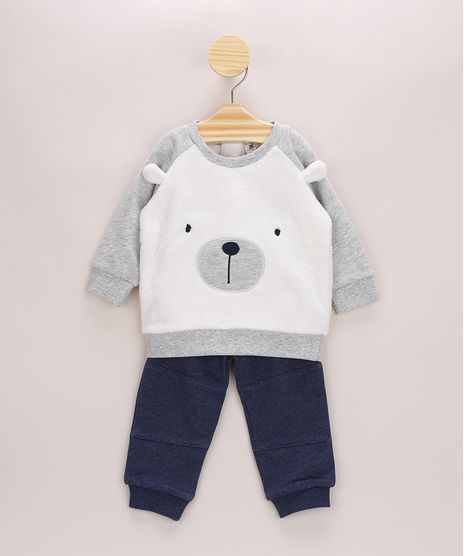 Conjunto-Infantil-de-Blusao-Raglan-de-Ursinho-Off-White---Calca-de-Moletom-Azul-9842895-Azul_1