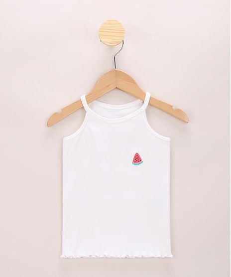 Regata-Infantil-Halter-Neck-Canelada-com-Bordado-de-Melancia-Off-White-9967725-Off_White_1