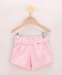 Short-de-Sarja-Infantil-Clochard-com-Faixa-para-Amarrar-Rosa-Claro-9970592-Rosa_Claro_2