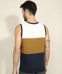 Regata-Masculina-com-Recorte-e-Bolso-Gola-Careca-Marrom-9888730-Marrom_2
