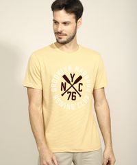 Camiseta-Masculina-Remos-Flocado-Manga-Curta-Gola-Careca-Mostarda-9961759-Mostarda_1